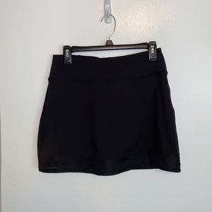 DSG black skort. Size small